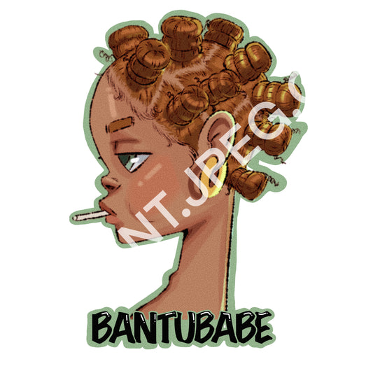 "Bantu Babe" Sticker